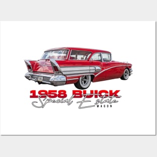 1958 Buick Special Estate Wagon Posters and Art